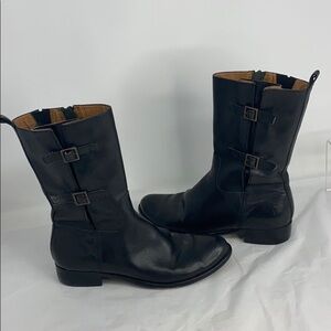 Corso Como Sz. 6.5 M Black Leather Calf Boots
